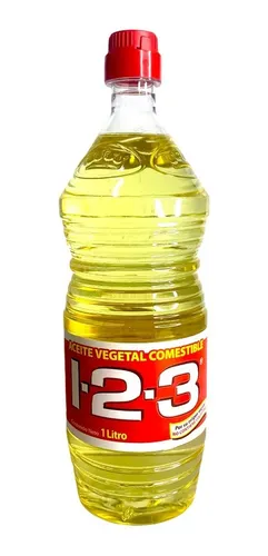 Aceite Vegetal Comestible 1-2-3 750ml